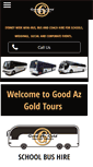 Mobile Screenshot of goodazgoldtours.com.au